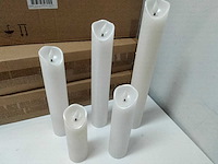 4 sets met 5 waxkaarsen met flikkerfunctie. - afbeelding 2 van  6