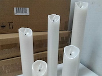 4 sets met 5 waxkaarsen met flikkerfunctie. - afbeelding 3 van  6