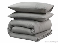 4 sterren hotel dekbed overtrek sand 200x200cm - afbeelding 3 van  4