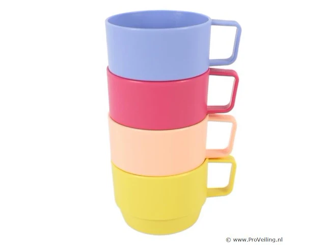4 stuks drankbekers 300ml - afbeelding 1 van  2