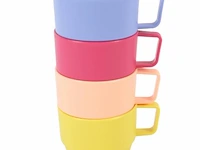 4 stuks drankbekers 300ml - afbeelding 1 van  2