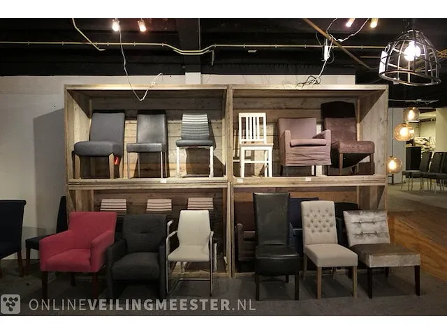 4 vakkenkast-presentatiekast - afbeelding 1 van  5