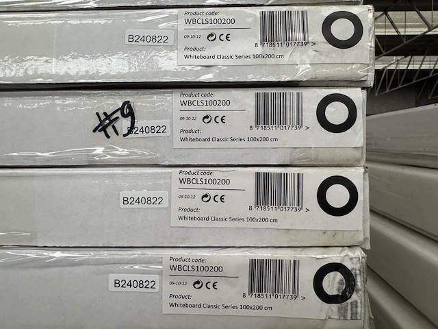 4 whiteboard classic series 100x200 cm sam creative, wbcls100200 - afbeelding 4 van  4