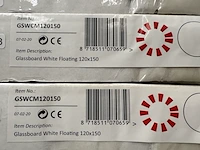 4 whiteboard glas clear white 120x150 cm sam creative, gswcm120150 - afbeelding 4 van  4