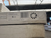 4 whiteboard glas solid clear white 100x200 cm sam creative, gswbm100200 - afbeelding 4 van  4