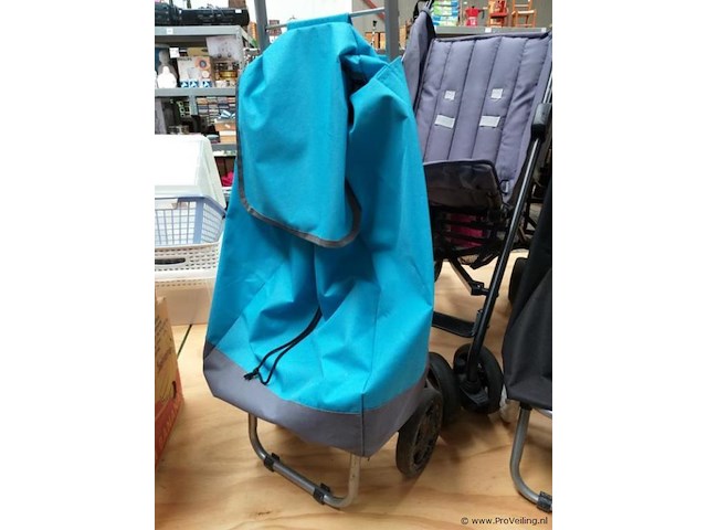 4 x diversen o.a. vintage kinderwagen, boodschappen trolley enz. - afbeelding 2 van  6