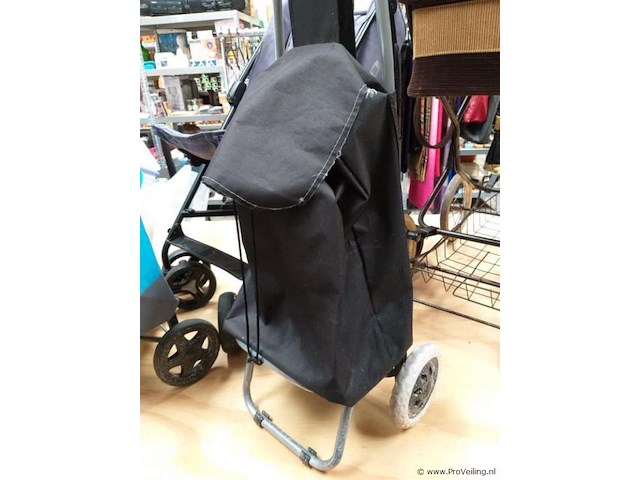 4 x diversen o.a. vintage kinderwagen, boodschappen trolley enz. - afbeelding 3 van  6
