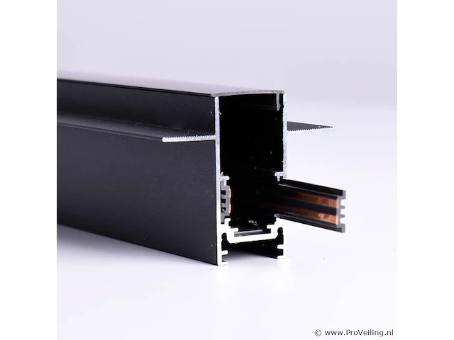 4 x ingebouwde magnetische rail 48v – 3 meter. - afbeelding 2 van  5