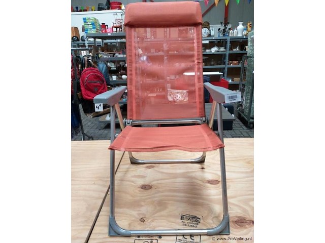 4 x inklapbare tuinstoelen - lichtgewicht - afbeelding 1 van  4