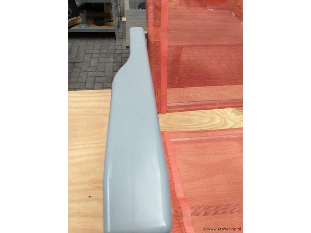 4 x inklapbare tuinstoelen - lichtgewicht - afbeelding 3 van  4