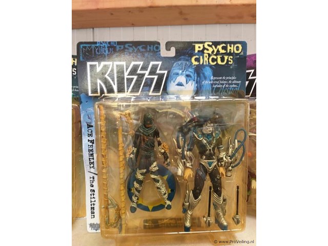 4 x kiss actiefiguren ( verzamelitems ) - afbeelding 3 van  5