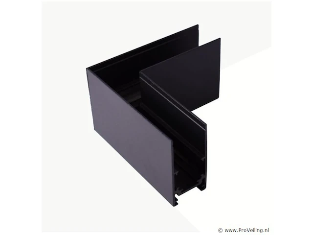 4 x l-connector voor uitsteekmagnetische rails 20 mm - horizontaal - afbeelding 1 van  4