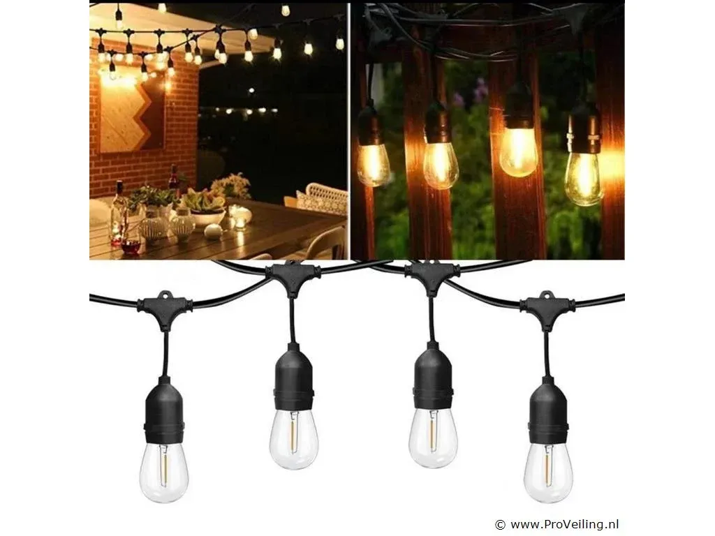 Veiling van diverse led wand- en tuinlampen, grondspots en kroonluchters