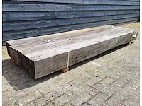 4 x rustieke eiken palen 200 x 200m , lengte 250 cm