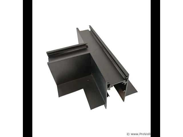 4 x t-connector voor ingebouwde magnetische rails 20 mm – horizontaal. - afbeelding 4 van  4