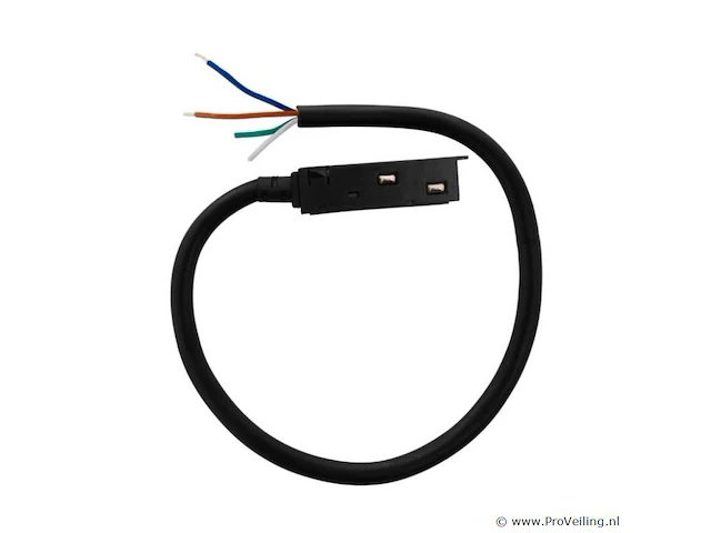 4 x voedingsconnector met kabel voor magnetische rail - 48v - afbeelding 1 van  3
