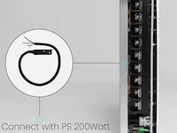 4 x voedingsconnector met kabel voor magnetische rail - 48v - afbeelding 2 van  3