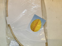 4 x vouwei geel 50 cm. - afbeelding 2 van  7