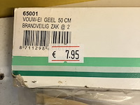 4 x vouwei geel 50 cm. - afbeelding 4 van  7