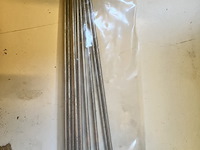 4 x zakje met elk 10 grondpennen open oog 24 cm staal campking - afbeelding 4 van  5