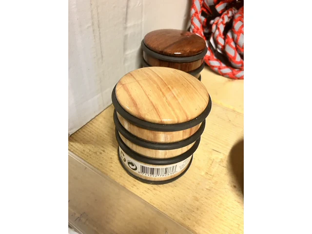 4 x zware hoge deurstoppers doorsnee 6,5cm - afbeelding 4 van  5