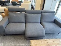 4 zits bank - elektrisch hjort knudsen, grijs - afbeelding 3 van  6