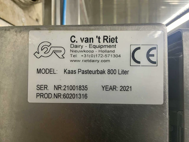 40 ft compleet ingerichte transportabele kaasmakerij - afbeelding 38 van  39