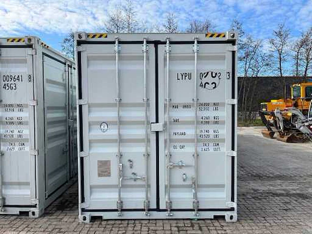 40 ft high cube hq opslagcontainer met 4 zijdeuren - afbeelding 15 van  16
