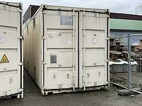 40 ft. zeecontainer met verwarmingsinstallatie