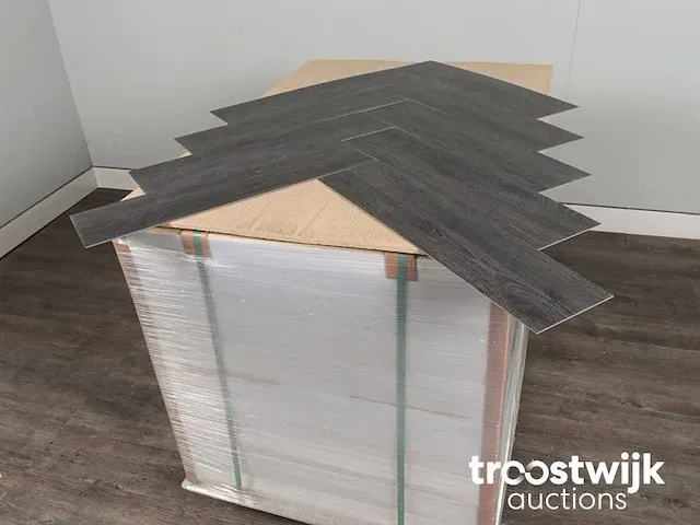 40 m2 pvc-dryback visgraat - 610 x 150 x 2,5 mm - afbeelding 4 van  4