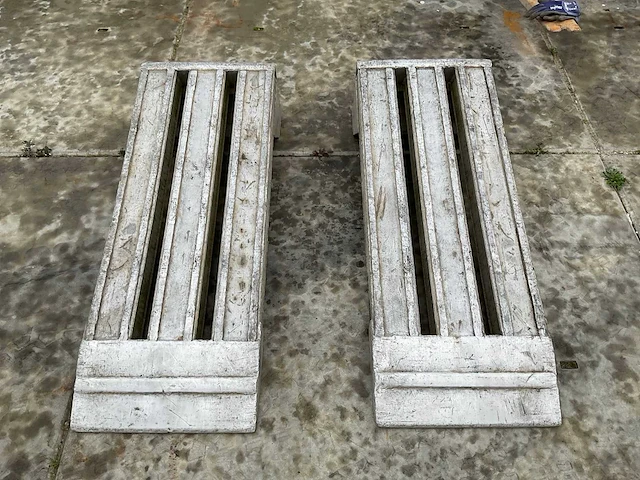 40 tons aluminium oprijdbanen set - afbeelding 2 van  7