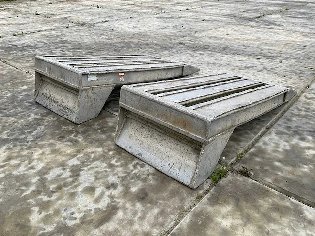 40 tons aluminium oprijdbanen set - afbeelding 4 van  7