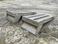 40 tons aluminium oprijdbanen set - afbeelding 4 van  7