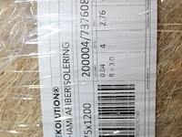 40 verpakkingen hennepvezelisolatie 57 x 120 x 12 cm (27.6 m2) met isolatiewaarde rs 3.0 op vier pallets. - afbeelding 3 van  3