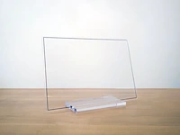 40 whiteboard desk series transparent 30x45 cm sam creative, wbdse200033 - afbeelding 1 van  1