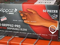 400 latex handschoenen grippaz oxxa. - afbeelding 2 van  2