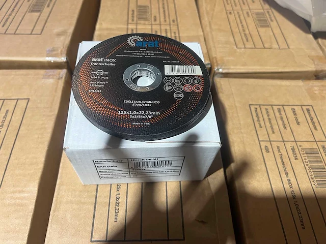 (400x) slijpschijven 125x1,0mm - afbeelding 1 van  2