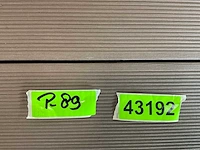 40,9m² composiet vlonderpakket chocolade - afbeelding 2 van  7