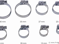 40delige set slangklemmen - afbeelding 3 van  5