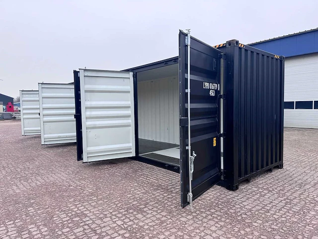 40ft high cube hq / 12 meter opslagcontainer met 3 zijdeuren - afbeelding 6 van  21