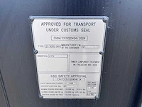 40ft high cube hq / 12 meter opslagcontainer met 3 zijdeuren - afbeelding 21 van  21