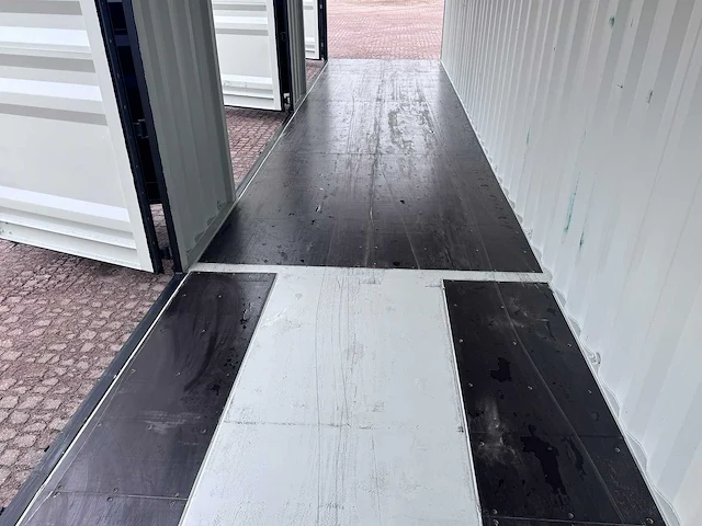 40ft high cube zeecontainer met 3 zijdeuren - afbeelding 8 van  21