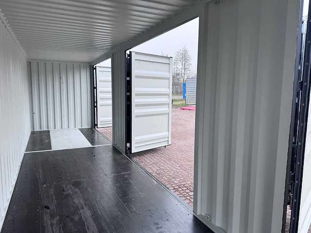 40ft high cube zeecontainer met 3 zijdeuren - afbeelding 10 van  21