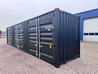 40ft high cube zeecontainer met 3 zijdeuren - afbeelding 1 van  21