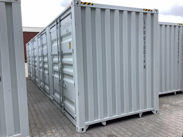 40ft high cube zeecontainer met 4 zijdeuren - afbeelding 10 van  14