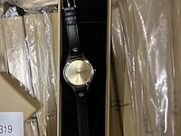 40x dameshorloge met leren band en kwartsuurwerk berydale, bd703-2 - afbeelding 2 van  5