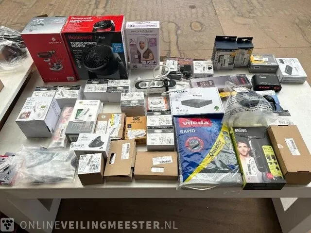 40x (online) winkelvoorraad elektronica en gadgets w.o. honeywell, voltcraft, braun, speaka - afbeelding 1 van  8