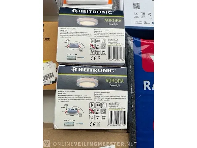 40x (online) winkelvoorraad elektronica en gadgets w.o. honeywell, voltcraft, braun, speaka - afbeelding 5 van  8