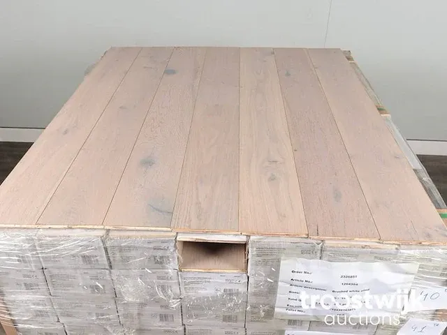 41 m2 multiplank eiken parket - 1200 x 150 x 10 mm - afbeelding 3 van  4