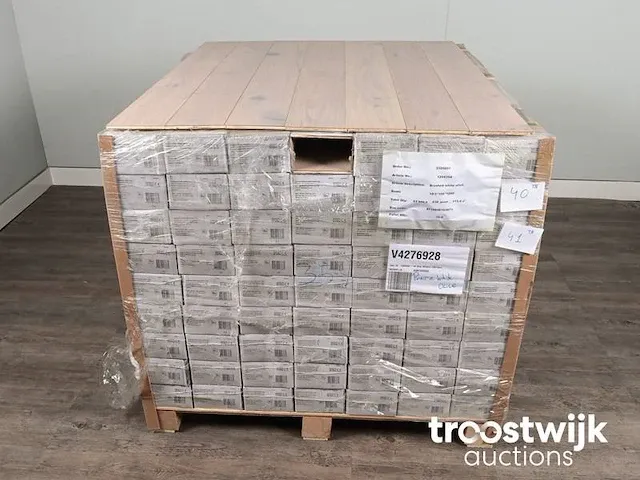 41 m2 multiplank eiken parket - 1200 x 150 x 10 mm - afbeelding 4 van  4
